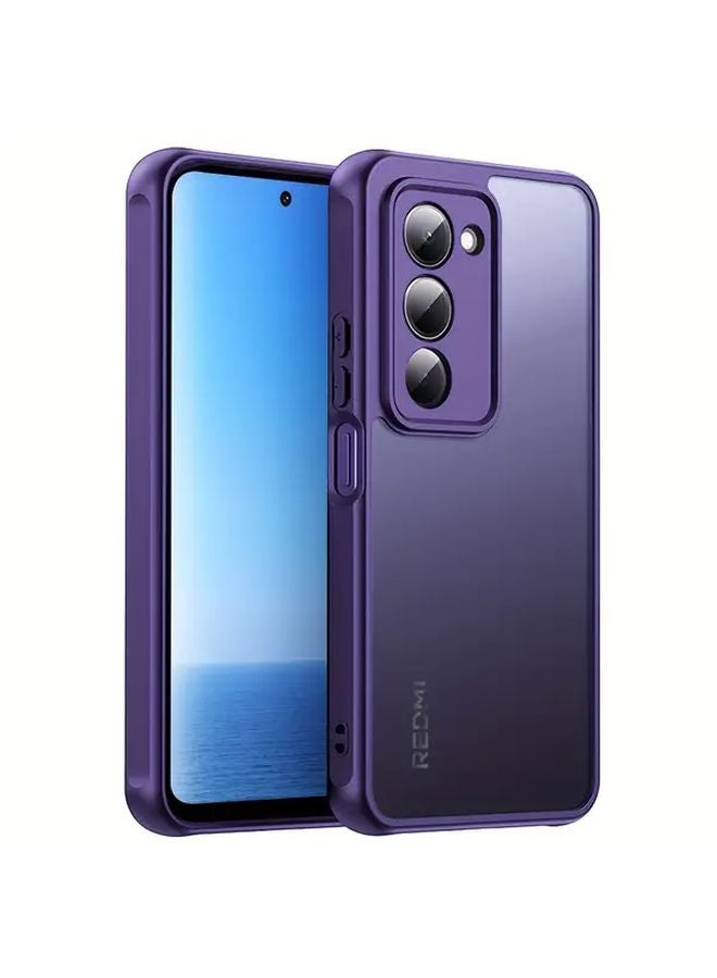 Green Case For Redmi 15 5G Shockproof Cover Hard PC Matte Back Soft TPU Sides - Image 5